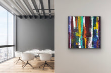 Load image into Gallery viewer, 'Descent' is an Original Acrylic Artwork on canvas, by Tony Hammer.