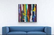 Load image into Gallery viewer, 'Descent' is an Original Acrylic Artwork on canvas, by Tony Hammer.