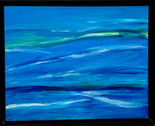 Cargar imagen en el visor de la galería, "Blue Horizon" Obra de arte original sobre lienzo