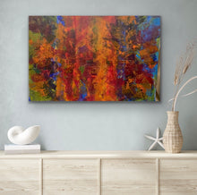 Load image into Gallery viewer, "Night Flowers" Original Modern Artwork on Canvas