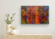 Load image into Gallery viewer, "Night Flowers" Original Modern Artwork on Canvas