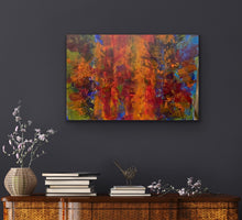 Load image into Gallery viewer, "Night Flowers" Original Modern Artwork on Canvas
