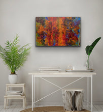 Load image into Gallery viewer, "Night Flowers" Original Modern Artwork on Canvas