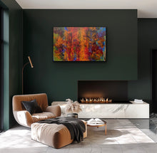 Load image into Gallery viewer, "Night Flowers" Original Modern Artwork on Canvas