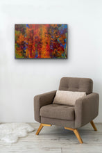 Load image into Gallery viewer, "Night Flowers" Original Modern Artwork on Canvas