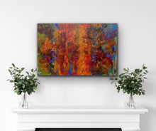 Load image into Gallery viewer, "Night Flowers" Original Modern Artwork on Canvas