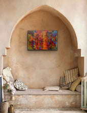Load image into Gallery viewer, "Night Flowers" Original Modern Artwork on Canvas