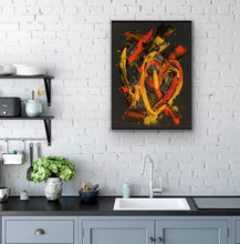 Load image into Gallery viewer, Love Celebration – Original Modern Abstract Heart Painting by Tony Hammer | Hammer Fine Art