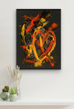 Load image into Gallery viewer, Love Celebration – Original Modern Abstract Heart Painting by Tony Hammer | Hammer Fine Art