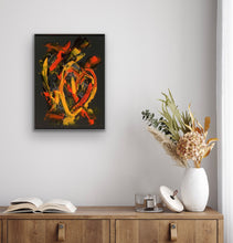 Load image into Gallery viewer, Love Celebration – Original Modern Abstract Heart Painting by Tony Hammer | Hammer Fine Art