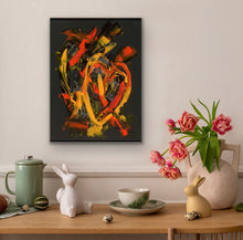 Load image into Gallery viewer, Love Celebration – Original Modern Abstract Heart Painting by Tony Hammer | Hammer Fine Art