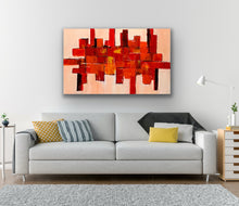 Load image into Gallery viewer, &quot;Geometric&quot; is a Visually Stunning Original Abstract Acrylic Painting on Canvas