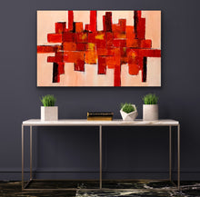 Load image into Gallery viewer, &quot;Geometric&quot; is a Visually Stunning Original Abstract Acrylic Painting on Canvas