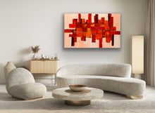 Load image into Gallery viewer, &quot;Geometric&quot; is a Visually Stunning Original Abstract Acrylic Painting on Canvas