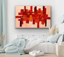 Load image into Gallery viewer, &quot;Geometric&quot; is a Visually Stunning Original Abstract Acrylic Painting on Canvas