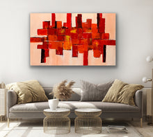 Load image into Gallery viewer, &quot;Geometric&quot; is a Visually Stunning Original Abstract Acrylic Painting on Canvas