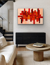 Load image into Gallery viewer, &quot;Geometric&quot; is a Visually Stunning Original Abstract Acrylic Painting on Canvas