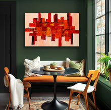 Load image into Gallery viewer, &quot;Geometric&quot; is a Visually Stunning Original Abstract Acrylic Painting on Canvas