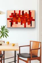 Load image into Gallery viewer, &quot;Geometric&quot; is a Visually Stunning Original Abstract Acrylic Painting on Canvas