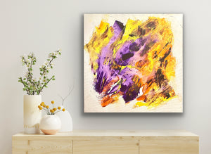 SOLD | PRIVATE COLLECTION  - "Whirlwind"-A Captivating Tony Hammer Original Acrylic Artwork on Canvas