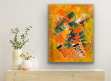 Load image into Gallery viewer, &quot;The Dancers&quot; - A Captivating Original Abstract Acrylic Painting of Intimacy and Passion