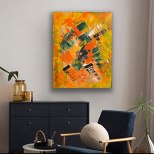 Load image into Gallery viewer, &quot;The Dancers&quot; - A Captivating Original Abstract Acrylic Painting of Intimacy and Passion