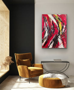 Vines of Life | Original Abstract Acrylic Painting on Canvas by Tony Hammer | Modern Contemporary Art for Sale