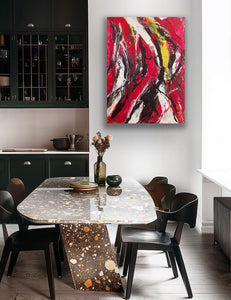 Vines of Life | Original Abstract Acrylic Painting on Canvas by Tony Hammer | Modern Contemporary Art for Sale