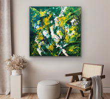 Load image into Gallery viewer, &quot;World Garden&quot; is an Exquisite, Original Abstract Painting from Tony Hammer