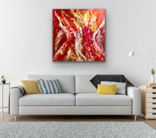 Load image into Gallery viewer, &quot;Fire of Life&quot;: A Captivating Tony Hammer Original Acrylic Artwork on Canvas - 36&quot; x 36&quot;