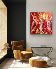 Load image into Gallery viewer, &quot;Fire of Life&quot;: A Captivating Tony Hammer Original Acrylic Artwork on Canvas - 36&quot; x 36&quot;