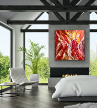 Load image into Gallery viewer, &quot;Fire of Life&quot;: A Captivating Tony Hammer Original Acrylic Artwork on Canvas - 36&quot; x 36&quot;