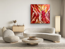 Load image into Gallery viewer, &quot;Fire of Life&quot;: A Captivating Tony Hammer Original Acrylic Artwork on Canvas - 36&quot; x 36&quot;