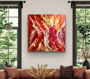 "Fire of Life" Signed Limited Edition Art on Canvas