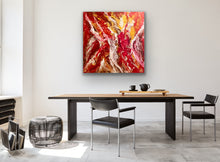 Load image into Gallery viewer, &quot;Fire of Life&quot;: A Captivating Tony Hammer Original Acrylic Artwork on Canvas - 36&quot; x 36&quot;