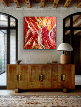 Load image into Gallery viewer, &quot;Fire of Life&quot;: A Captivating Tony Hammer Original Acrylic Artwork on Canvas - 36&quot; x 36&quot;