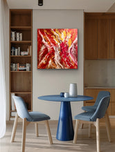 Load image into Gallery viewer, &quot;Fire of Life&quot;: A Captivating Tony Hammer Original Acrylic Artwork on Canvas - 36&quot; x 36&quot;