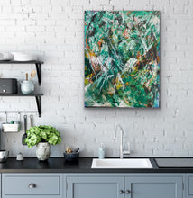 Load image into Gallery viewer, The Jungle : Original Abstract Acrylic on Canvas by Artist Tony Hammer