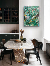 Load image into Gallery viewer, The Jungle : Original Abstract Acrylic on Canvas by Artist Tony Hammer