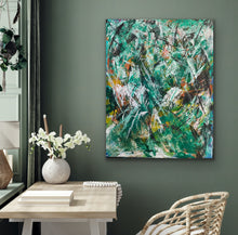 Load image into Gallery viewer, The Jungle : Original Abstract Acrylic on Canvas by Artist Tony Hammer