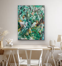 Load image into Gallery viewer, The Jungle : Original Abstract Acrylic on Canvas by Artist Tony Hammer