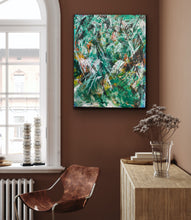 Load image into Gallery viewer, The Jungle : Original Abstract Acrylic on Canvas by Artist Tony Hammer
