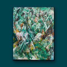 Load image into Gallery viewer, The Jungle : Original Abstract Acrylic on Canvas by Artist Tony Hammer