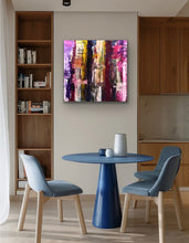 Load image into Gallery viewer, "Color Splash Doors" Original Abstract Painting for Sale by Tony Hammer.