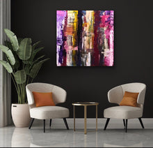 Load image into Gallery viewer, "Color Splash Doors" Original Abstract Painting for Sale by Tony Hammer.