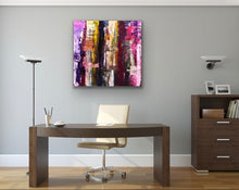 Load image into Gallery viewer, "Color Splash Doors" Original Abstract Painting for Sale by Tony Hammer.