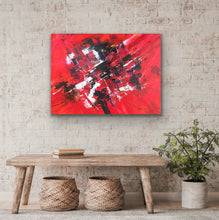 Load image into Gallery viewer, "Ninjas": A premier original abstract signature work by Tony Hammer. High-energy movement and bold, stealthy textures featuring "Impact in Every Stroke"™ on canvas.