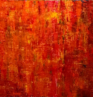 "Atardecer de otoño" Edición limitada firmada sobre lienzo