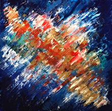 Load image into Gallery viewer, "Axis" Original Painting on Canvas - Hammer Time Art