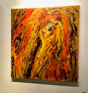"Eruption" Limited Edition Artwork on Canvas - Hammer Time Art